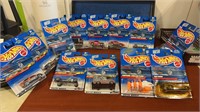 12 New Hot wheels new on card includes 1-4 Tony