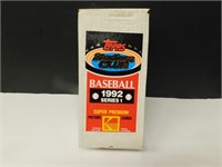 1992 Topps Stadium Club Baseball - Series 1