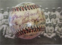 1919 Chicago White Sox "Black Sox" Signed Baseball