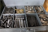 tray of drill bits , reamers, springs