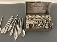 box with router bits and drill bits