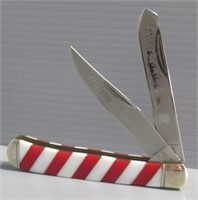 Folding knife with Merry Christmas by Rough