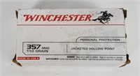 Box Of Winchester 357 Mag Ammo