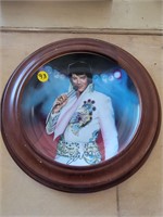 Elvis Plate in holder