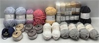 Lot of 28 Assorted Yarn - NEW