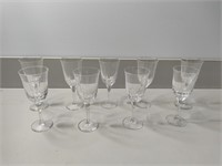 Crystal Wine Drinkware, 9PC's