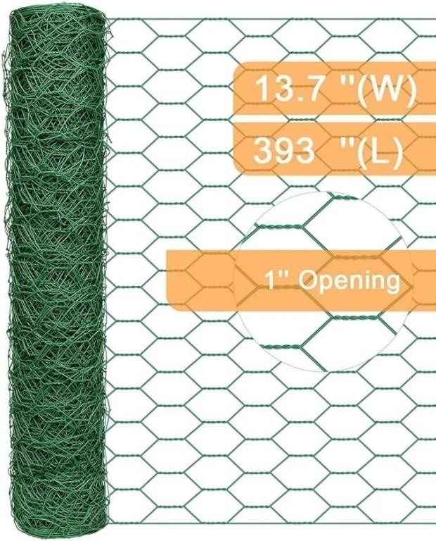 Green Chicken Wire 1.0x34m
