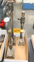 (3) INDICATOR STANDS