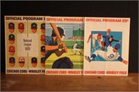 Vintage Chicago Cubs Programs