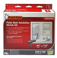 1 LOT (3) PATIO DOOR INSULATION SHRINK