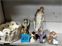 (6)DECORATIVE  ANGELS