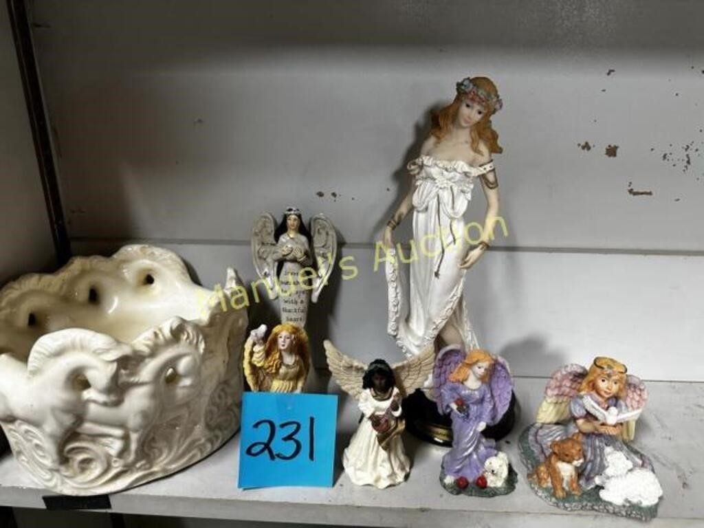 (6)DECORATIVE  ANGELS