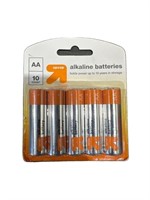 AA Batteries - 10pk Alkaline Battery