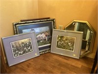 Pictures & Wall Mirror, 5 items