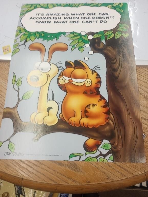 Garfield poster