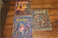 Vintage Christmas literature and arts magazines