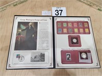 GEORGE WASHINGTON STAMPS & COINS