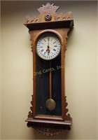 Waterbury Meyerbeer Antique Wall Clock