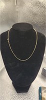 10k Gold , 14 inch Necklace