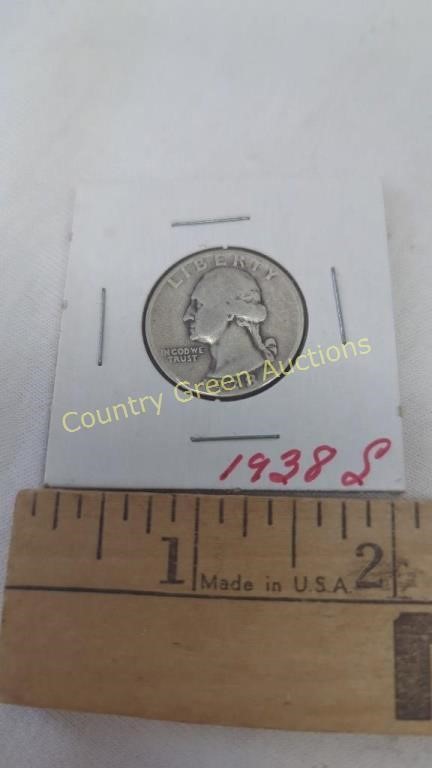 1938 Silver Quarter