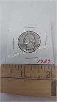 1939 Silver Quarter