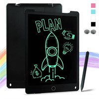 Lot of 2 Richgv LCD Writing Tablet 12 Inch