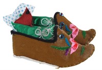 Pair of Chinese Cloth Child's Shoes
