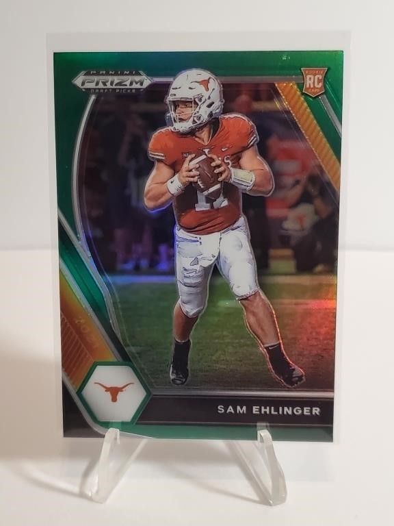 2021 Panini Prizm Draft Picks Green Prizm Sam Ehli