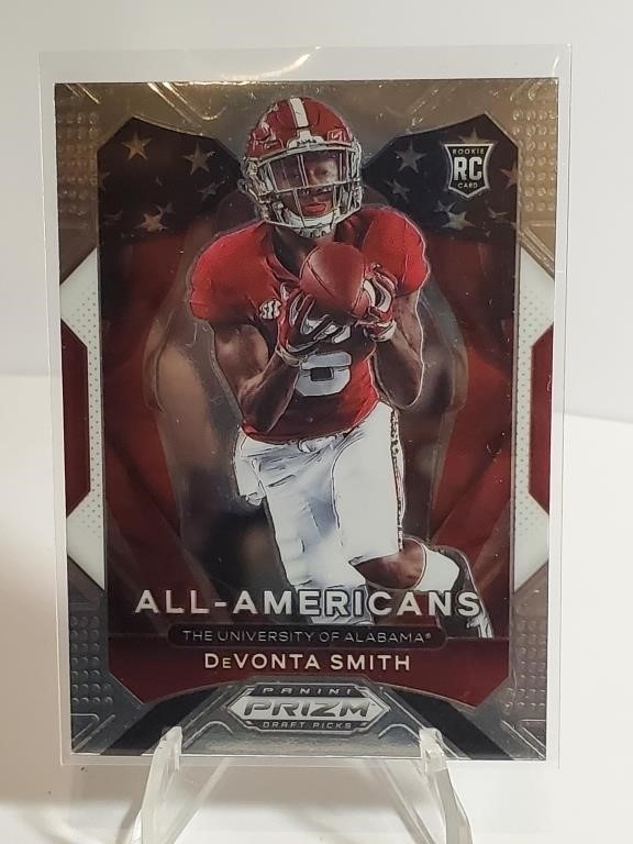 2021 Panini Prizm All-Americans DeVonta Smith RC