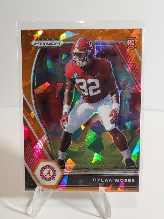 2021 Panini Prizm Draft Picks Orange Ice Dylan Mos