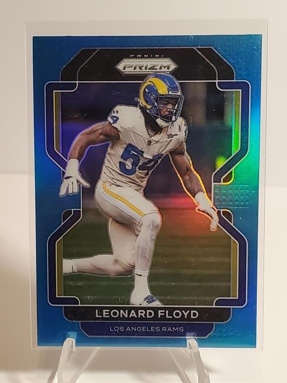 2021 Panini Prizm Carolina Blue Prizm Leonard Floy