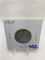 1915 Barber Quarter