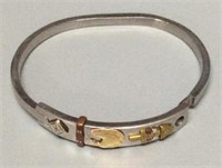 Multi Southwestern Characters Stainless Bangle