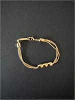 Napier Gold-Tone Multi-Strand Bracelet