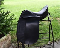 Imperial FEATHERWEIGHT Black Dressage Saddle