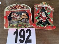 Vintage Shadowbox Christmas Ornaments (Den)
