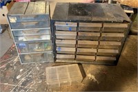 Three small organizers. Measures 10x6x7.5 inches,