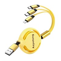 Azyutong Rechargeable Cable, 3 in 1 USB Type