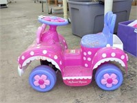 Disney Minnie mouse childrens ride on toy car