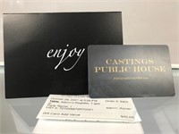 $40 Gift Certificate - Castings Public House