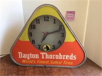 Dayton Thorobreds clock