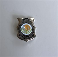 Mexican Undercover Law Enforcement Badge