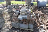 Assortment Of Bricks & Cement Blocks