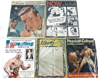 5 revues anciennes 1941-1946-1955-1961-1972