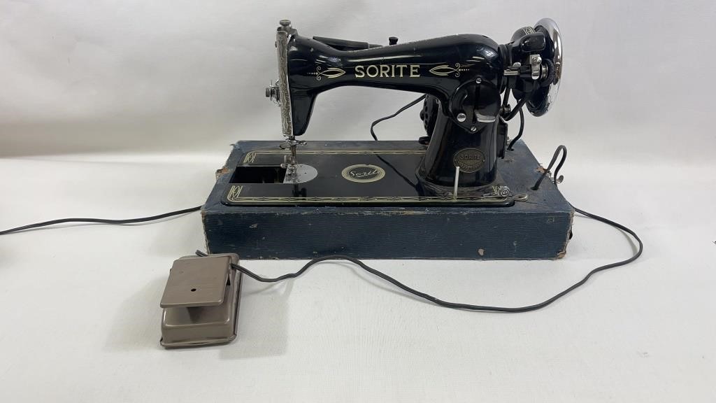 Vintage SORITE Sewing Machine