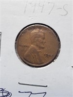 Better Grade 1947-S Wheat Penny