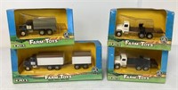 1/64 4 pcs International Trucks