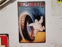 Michelin Metal Sign