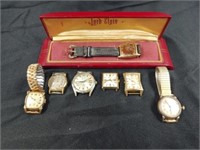 7 Vintage Men's Wrist Watches