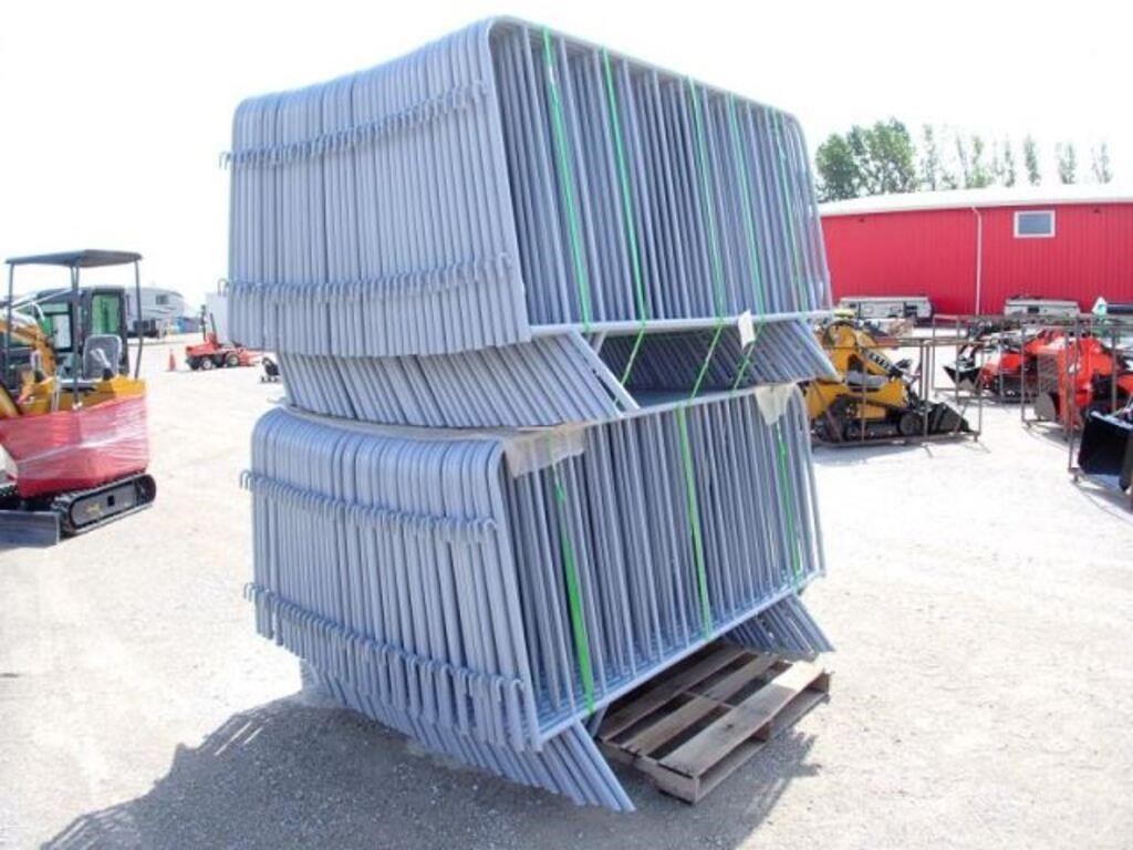 Qty Of UNUSED AGT Portable Barrier Fence